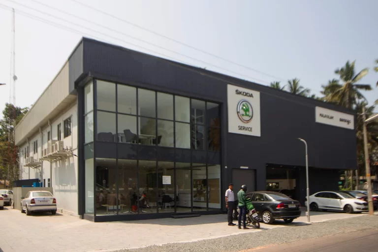 Automotive Showroom and Workshop for Skoda